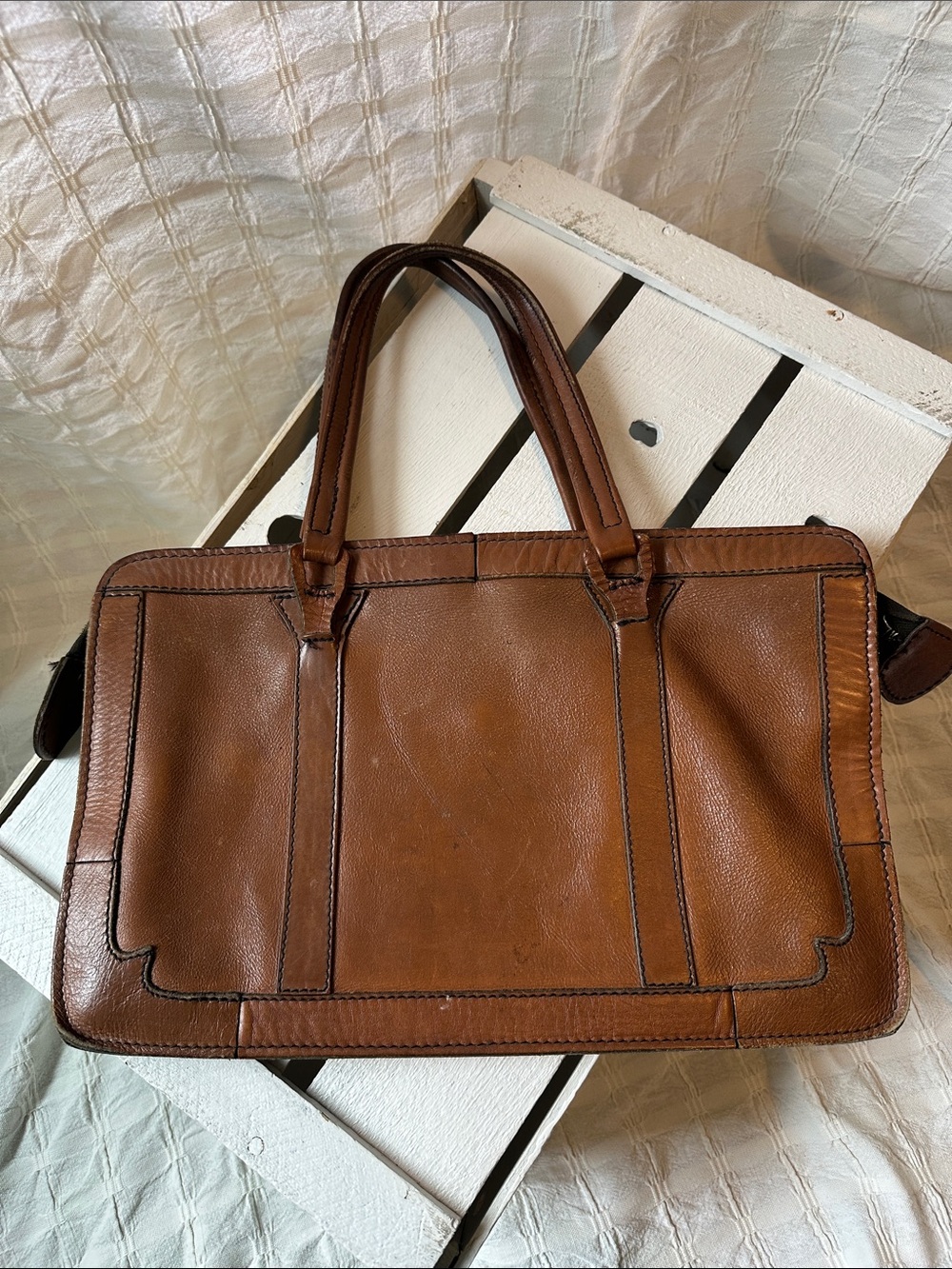 Vintage Leather Handbag